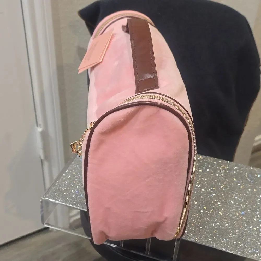 Juicy Couture Heritage Hanging Cosmeric Bag w/Compartments &‎ Mirror